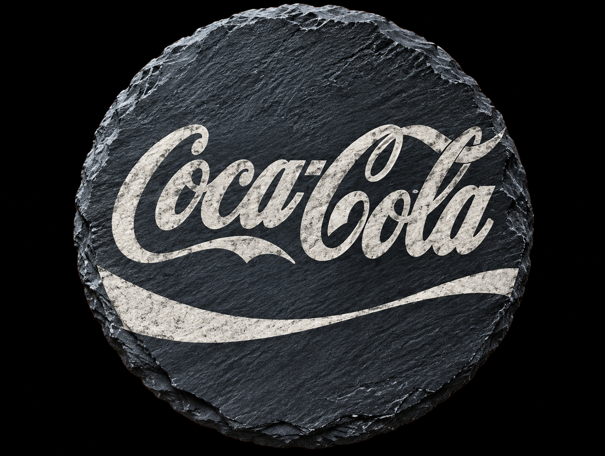 Coca Cola  - Slate Coaster