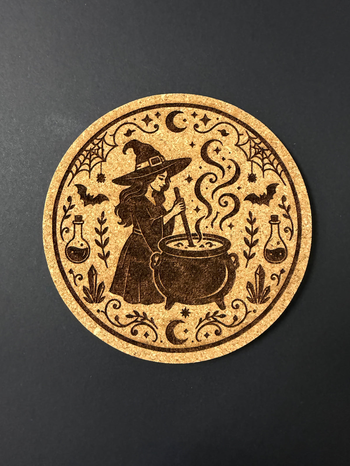 Witch Cork Coaster